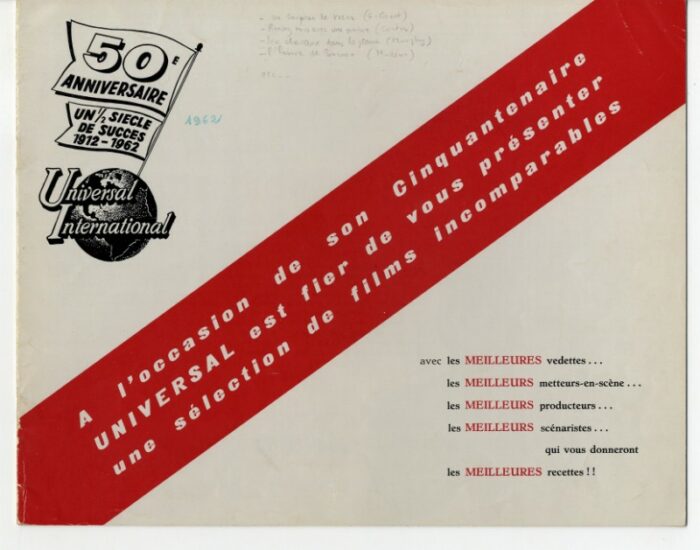 Dossier de Presse - UNIVERSAL