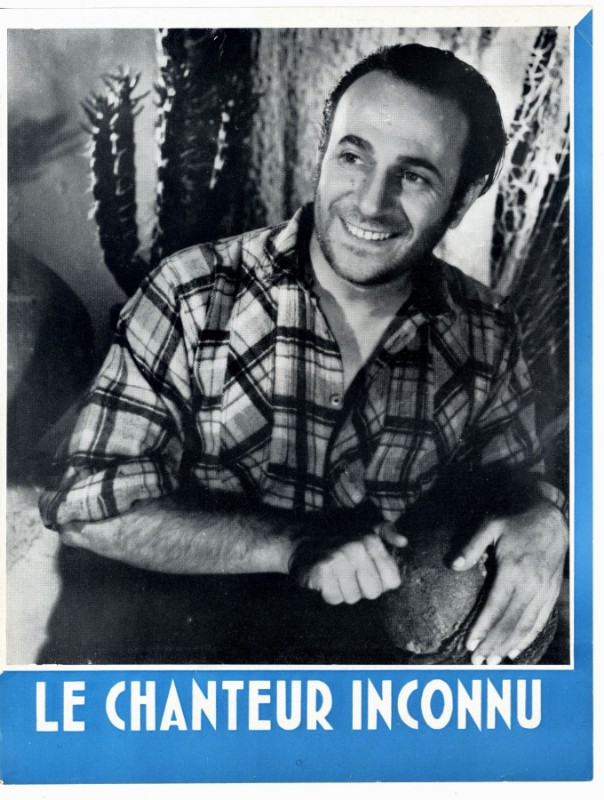 Dossier de Presse - CHANTEUR INCONNU (le)