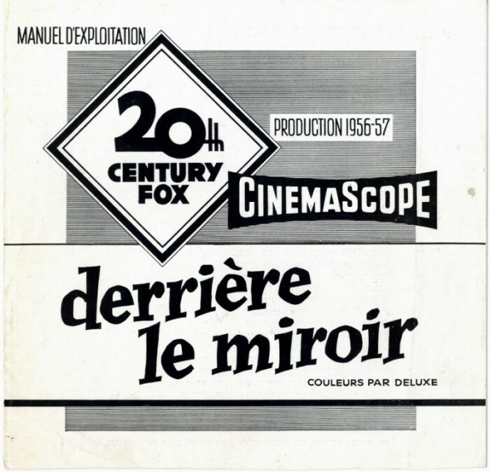 Dossier de Presse - DERRIERE LE MIROIR