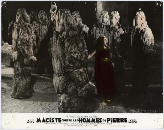 Photo - MACISTE CONTRE LES HOMMES DE PIERRE - 24x30cm