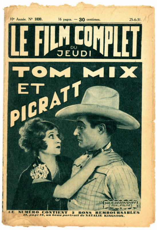 Magazine - TOM MIX ET PICRATT - 18x24cm