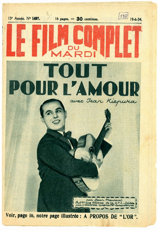 Magazine - TOUT POUR L'AMOUR - 18x24cm