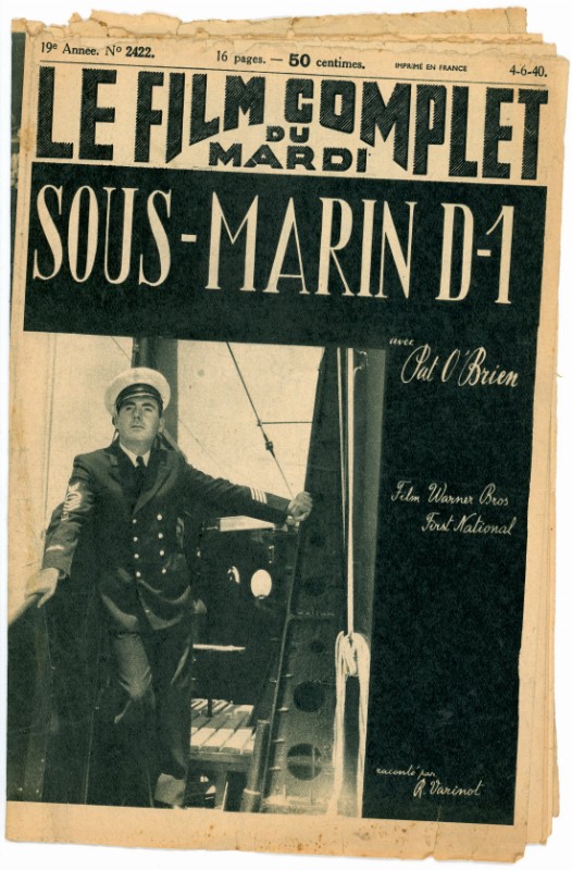 Magazine - SOUS-MARIN D-1 - 18x24cm