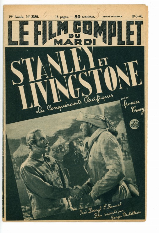 Magazine - STANLEY ET LIVINGSTONE - 18x24cm