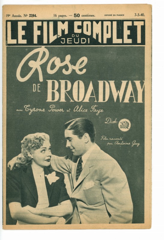 Magazine - ROSE DE BROADWAY - 18x24cm