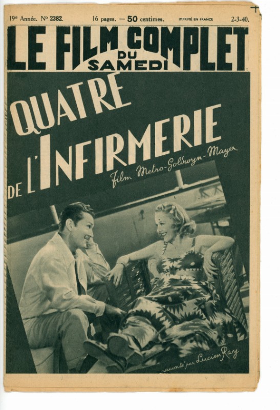 Magazine - QUATRE DE L'INFIRMERIE - 18x24cm