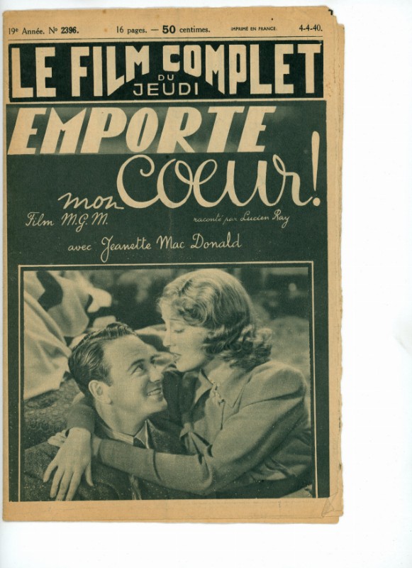 Magazine - EMPORTE MON COEUR - 18x24cm