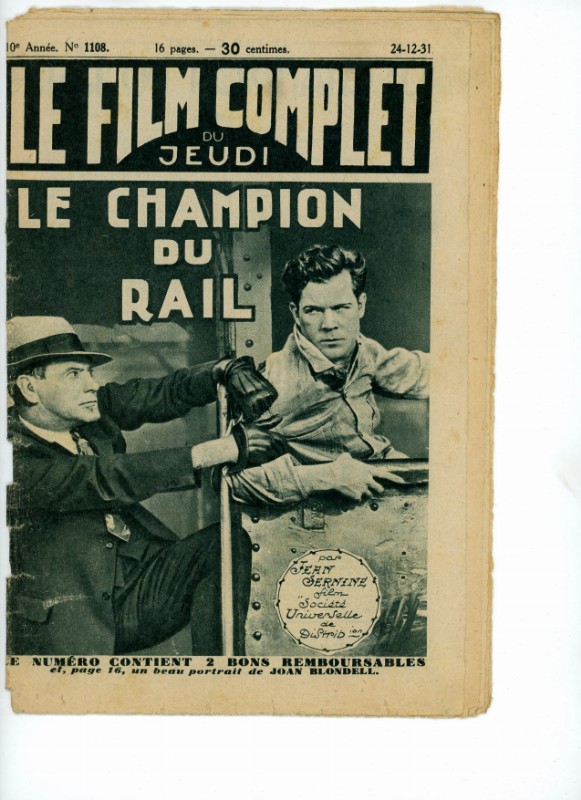 Magazine - CHAMPION DU RAIL (le) - 18x24cm