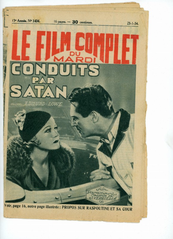 Magazine - CONDUITS PAR SATAN - 18x24cm