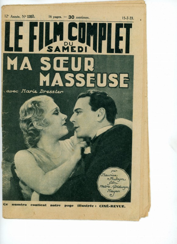 Magazine - MA SOEUR MASSEUSE - 18x24cm
