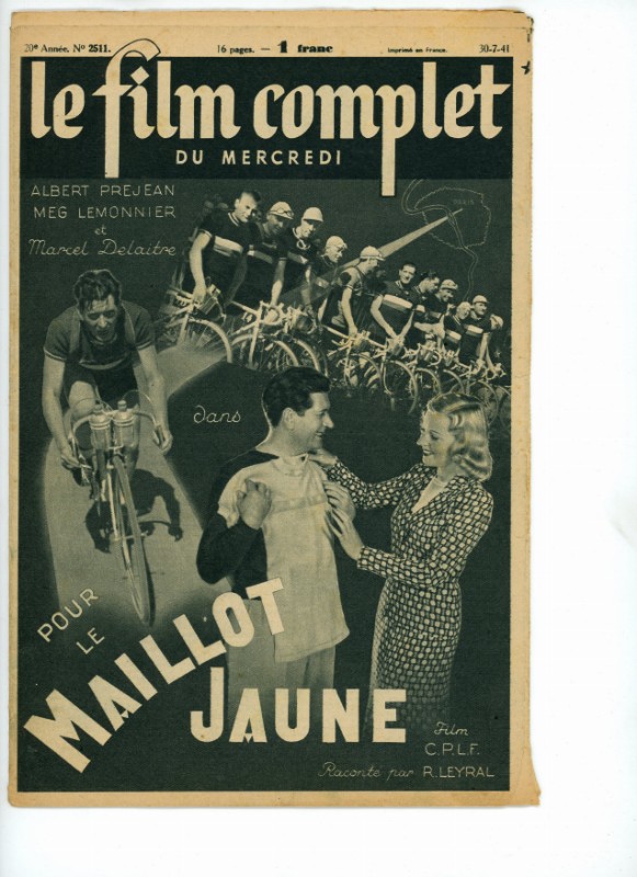 Magazine - POUR LE MAILLOT JAUNE - 18x24cm