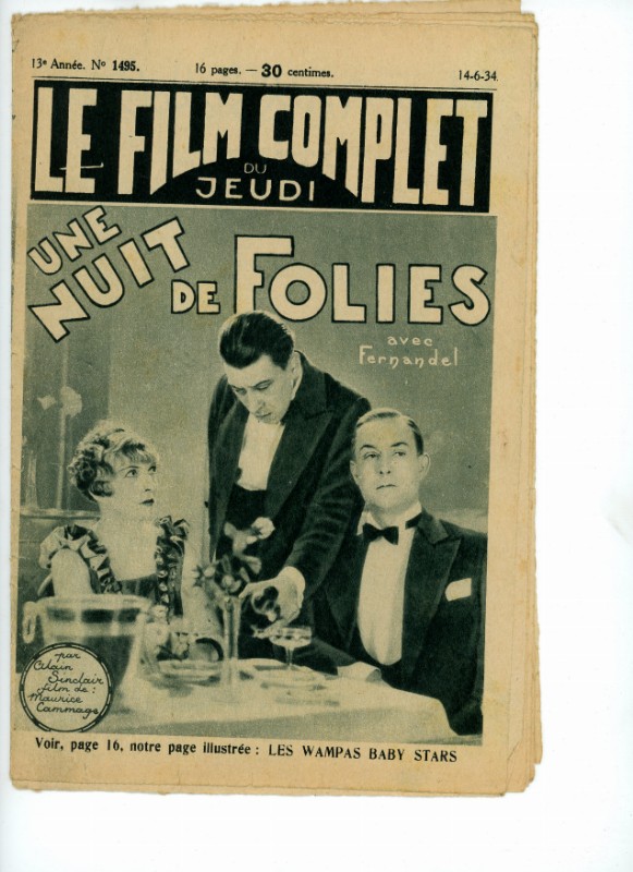 Magazine - UNE NUIT DE FOLIES - 18x24cm
