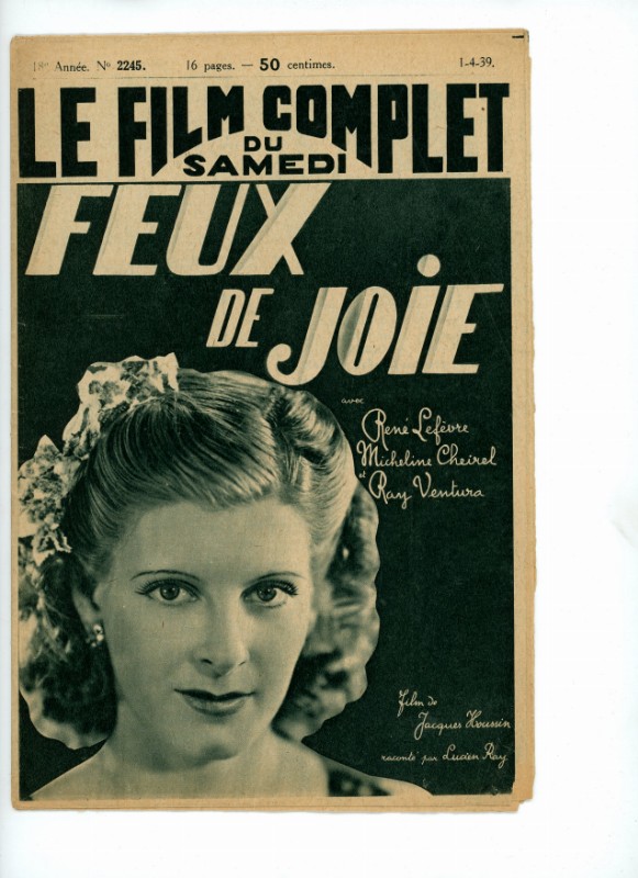 Magazine - FEUX DE JOIE - 18x24cm