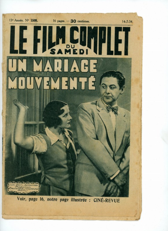 Magazine - MARIAGE MOUVEMENTE (un) - 18x24cm