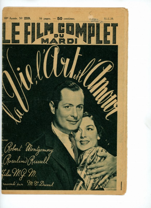 Magazine - VIE, L'ART ET L'AMOUR (la) - 18x24cm