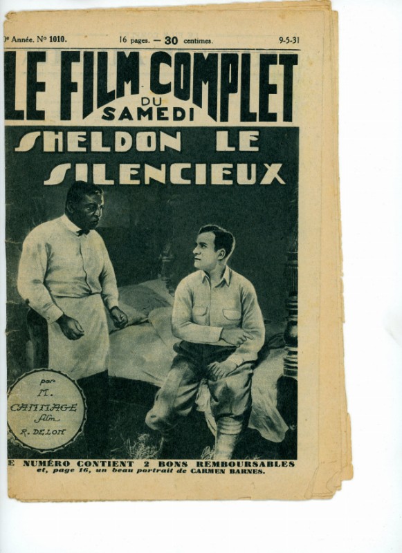 Magazine - SHELDON LE SILENCIEUX - 18x24cm
