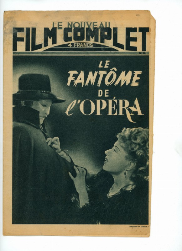 Magazine - FANTOME DE L'OPERA (le) - 18x24cm