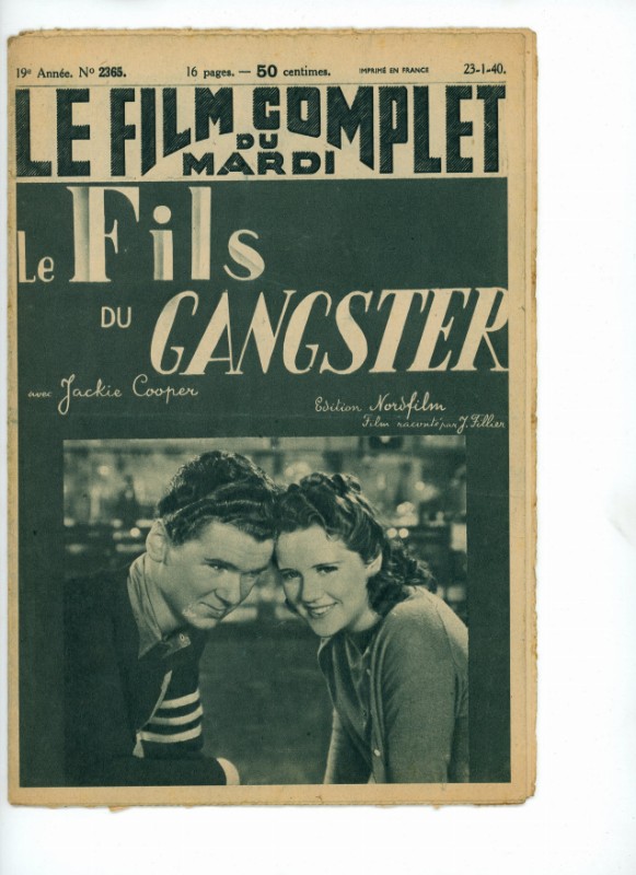 Magazine - FILS DU GANGSTER (le) - 18x24cm
