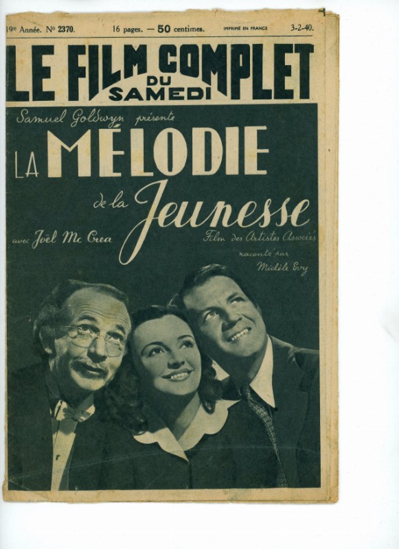 Magazine - MELODIE DE LA JEUNESSE - 18x24cm