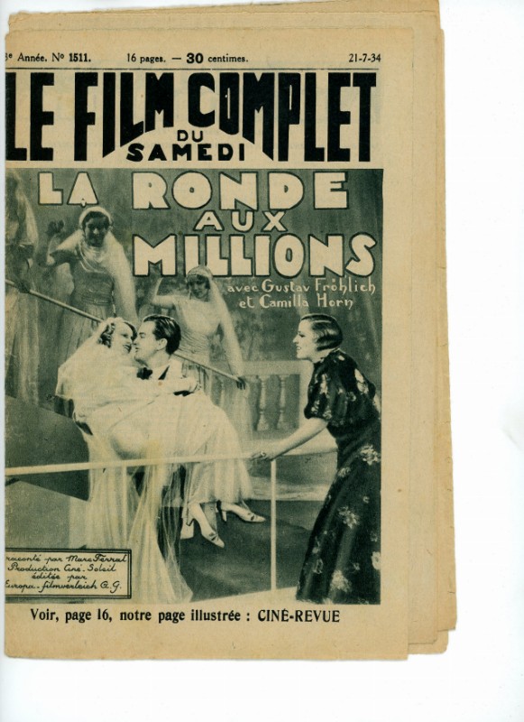 Magazine - RONDE AUX MILLIONS (la) - 18x24cm