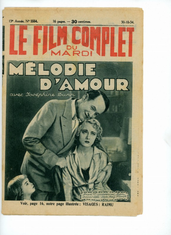 Magazine - MELODIE D'AMOUR - 18x24cm