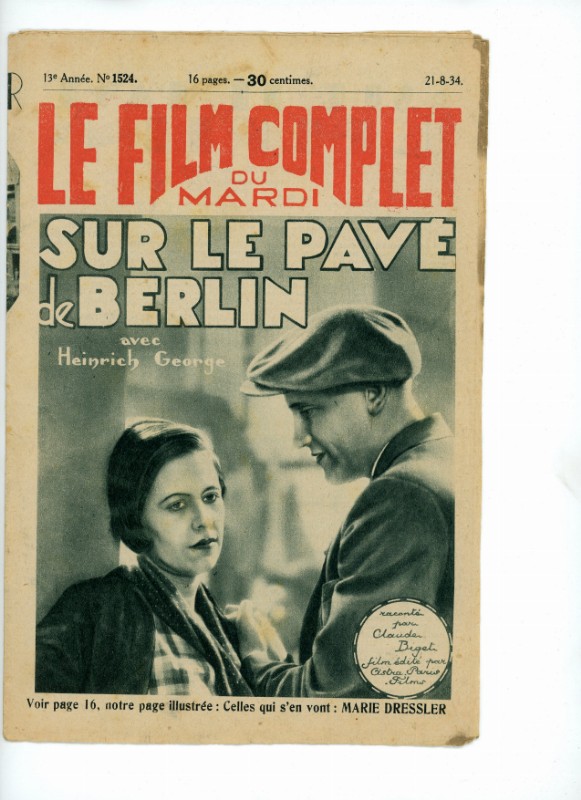 Magazine - SUR LE PAVE DE BERLIN - 18x24cm