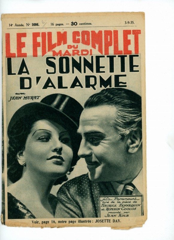 Magazine - SONNETTE D'ALARME - 18x24cm