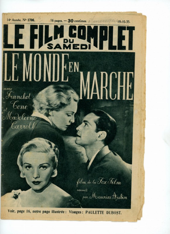 Magazine - MONDE EN MARCHE (le) - 18x24cm
