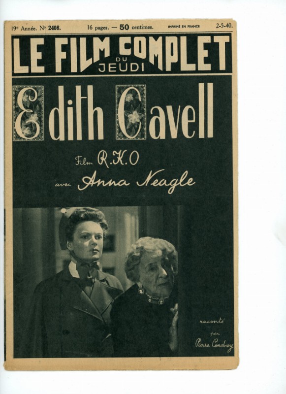 Magazine - EDITH CAVELL - 18x24cm
