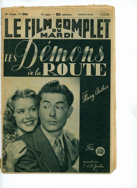 Magazine - DEMONS DE LA ROUTE (les) - 18x24cm