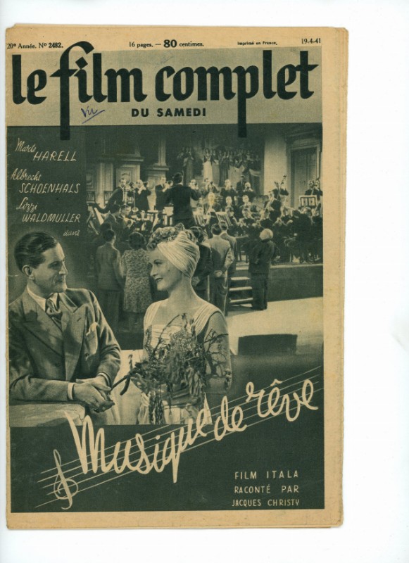 Magazine - MUSIQUE DE REVE - 18x24cm