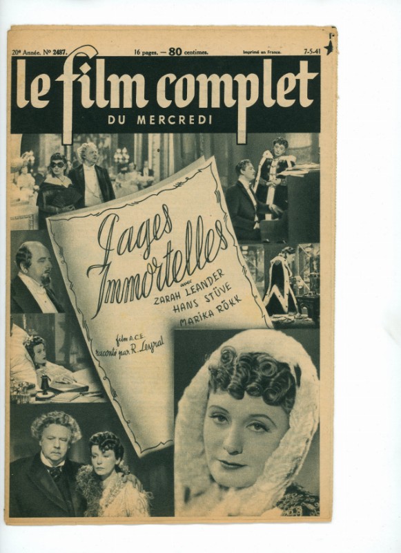 Magazine - PAGES IMMORTELLES - 18x24cm