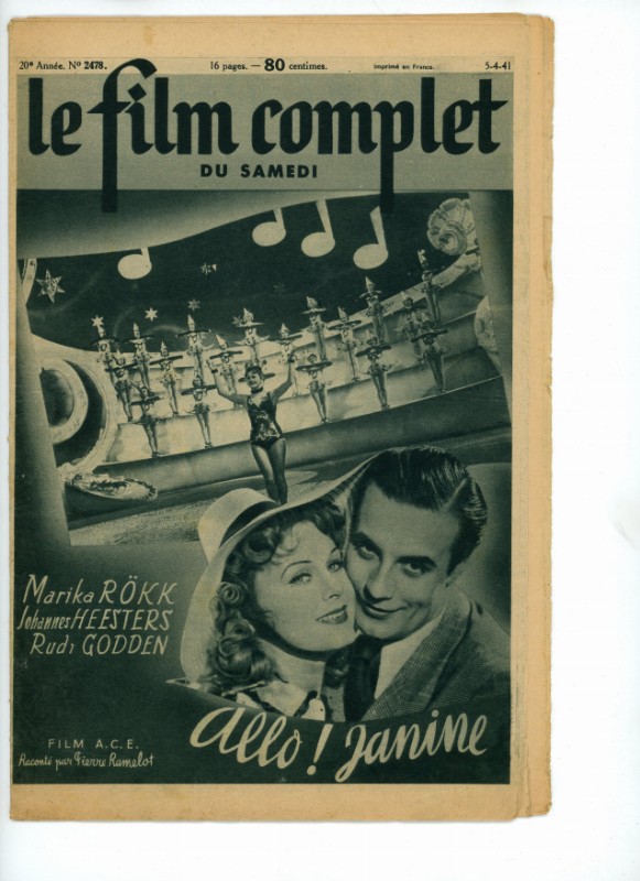 Magazine - ALLO JANINE ! - 18x24cm