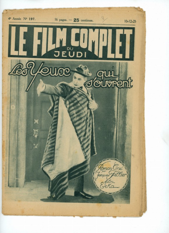 Magazine - YEUX QUI S'OUVRENT (les) - 18x24cm