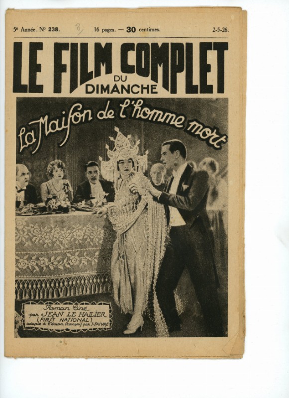Magazine - MAISON DE L'HOMME MORT - 18x24cm