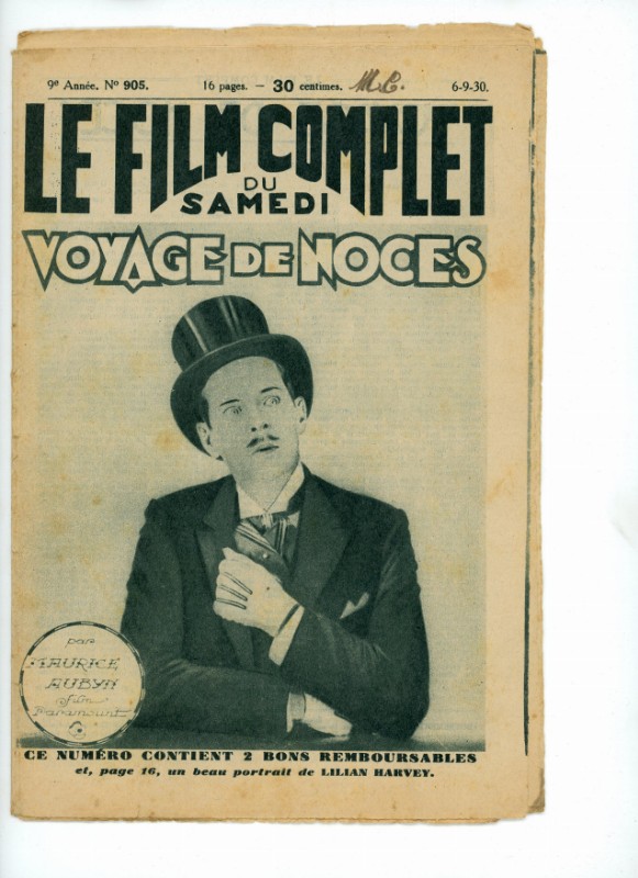 Magazine - VOYAGE DE NOCES - 18x24cm