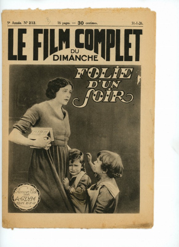 Magazine - FOLIE D'UN SOIR - 18x24cm