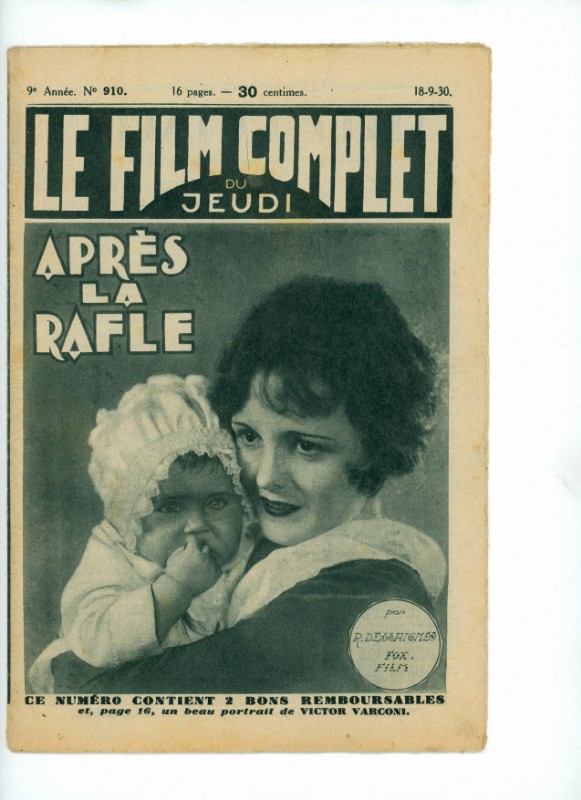 Magazine - APRES LA RAFLE - 18x24cm