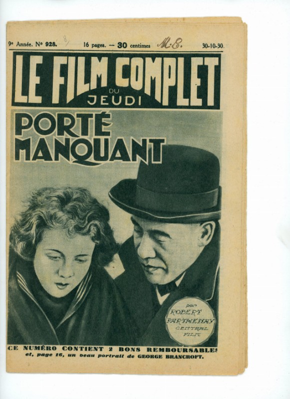 Magazine - PORTE MANQUANT - 18x24cm