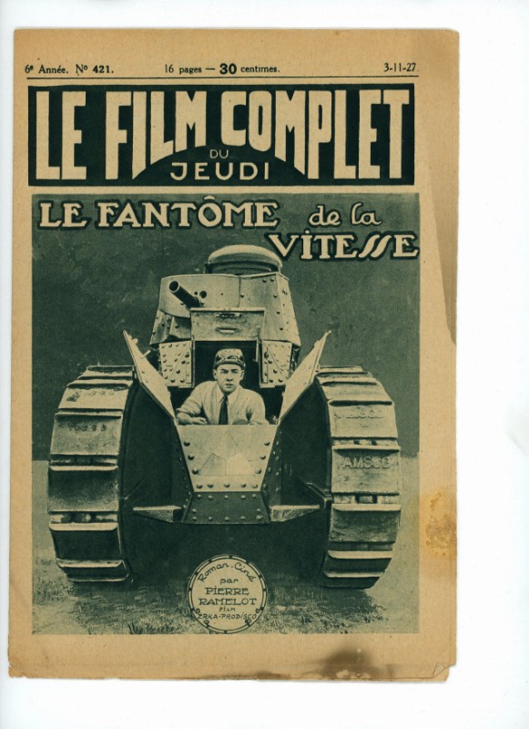 Magazine - FANTOME DE LA VITESSE - 18x24cm