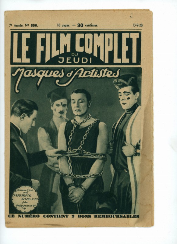 Magazine - MASQUES D'ARTISTES - 18x24cm