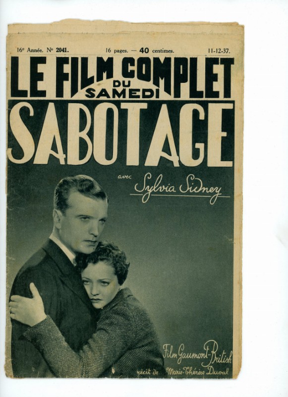 Magazine - SABOTAGE - 18x24cm