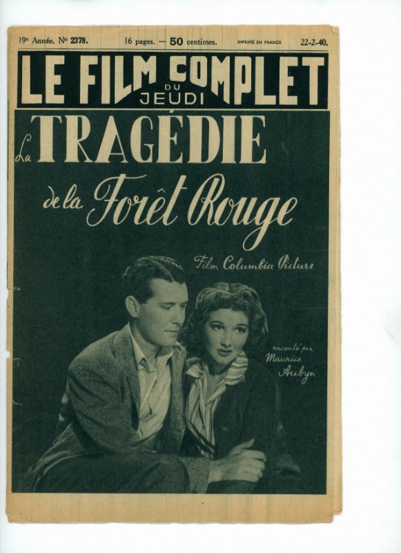 Magazine - TRAGEDIE DE LA FORET ROUGE (la) - 18x24cm