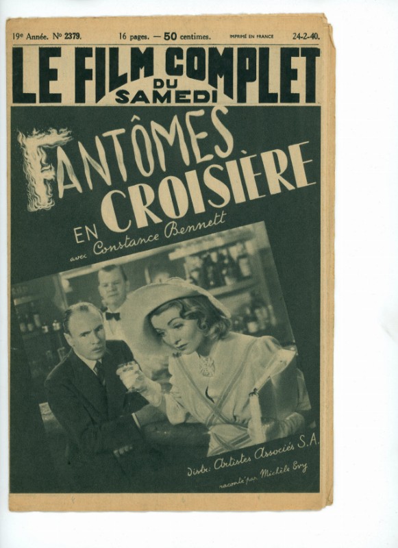 Magazine - FANTOMES EN CROISIERE - 18x24cm