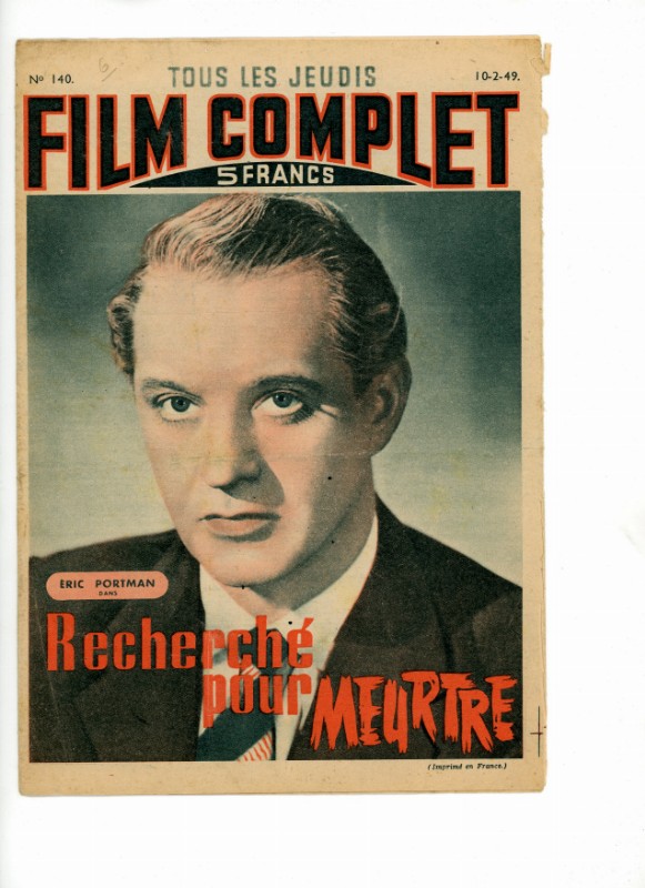 Magazine - RECHERCHE POUR MEURTRE - 18x24cm