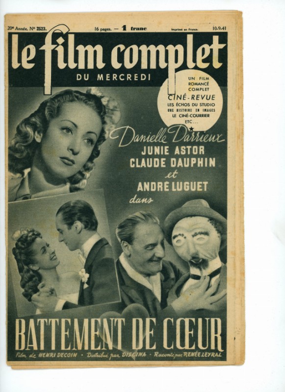 Magazine - BATTEMENT DE COEUR - 18x24cm