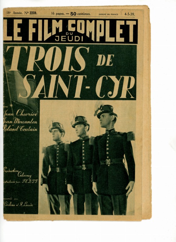 Magazine - TROIS DE SAINT-CYR - 18x24cm