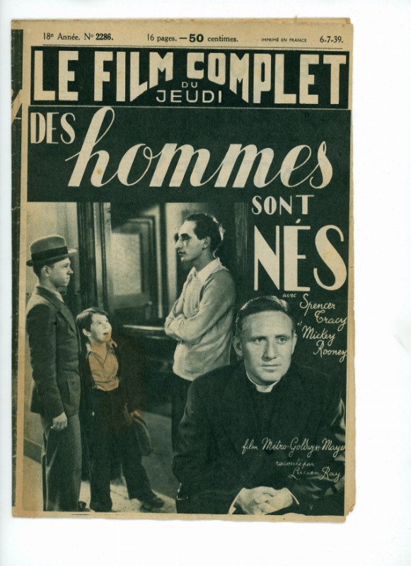 Magazine - DES HOMMES SONT NES - 18x24cm