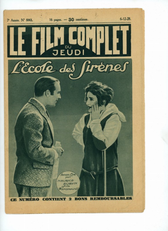 Magazine - ECOLE DES SIRENES (l') - 18x24cm