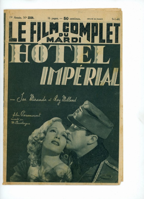 Magazine - HOTEL IMPERIAL - 18x24cm